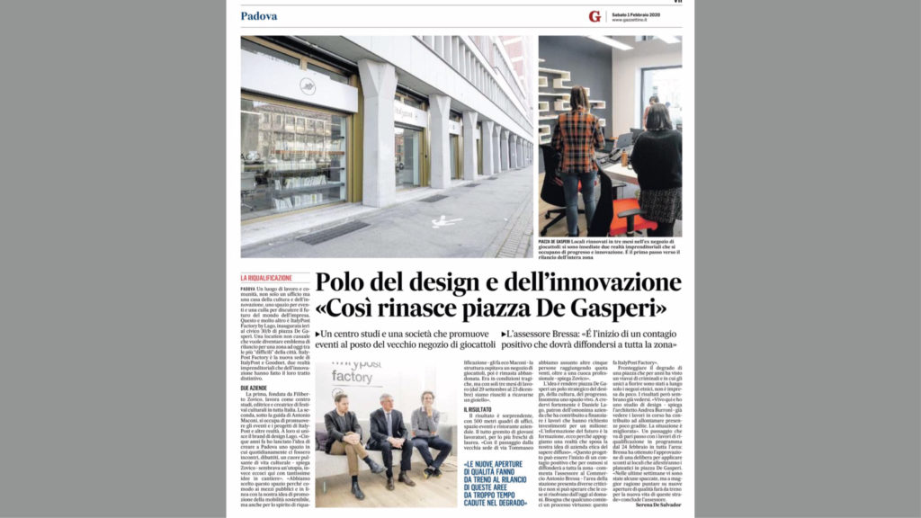 Polo del design e dell'innovazione «Così rinasce piazza De Gasperi»